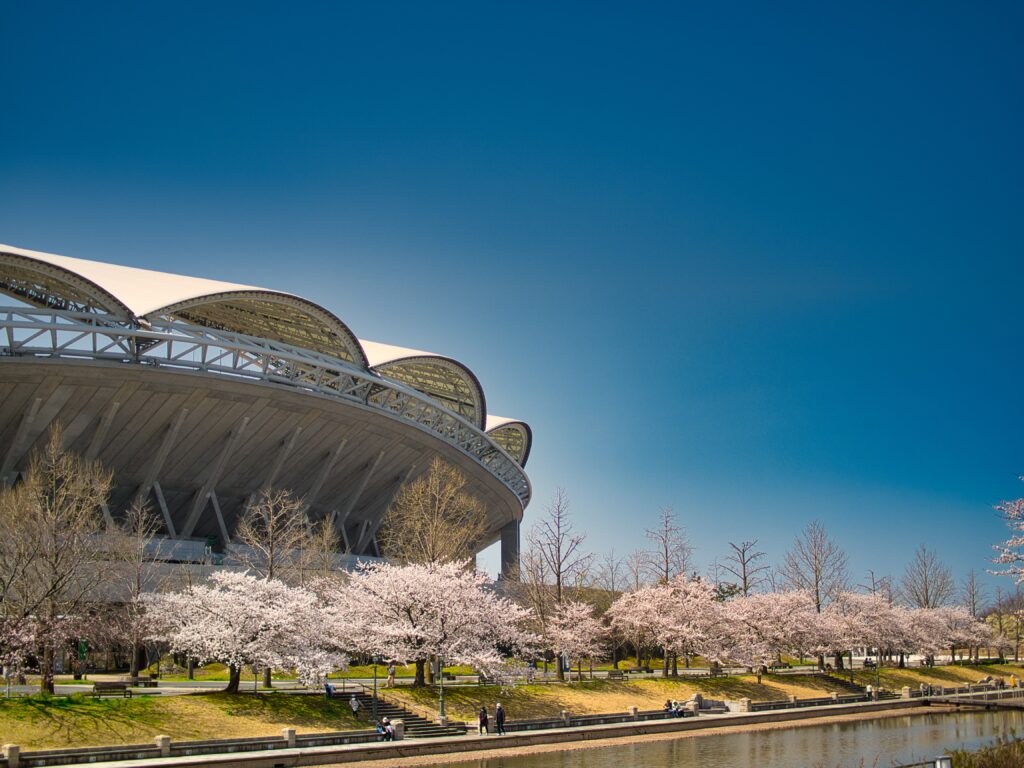 桜とビックスワン